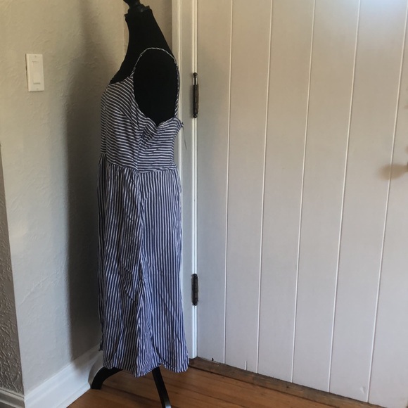 Ladies Only Striped MIDI Dress - Size 10 - Picture 3 of 7
